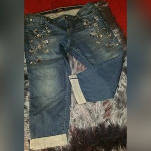 Torrid Premium  Boyfriend Jean Vintage Beaded ..